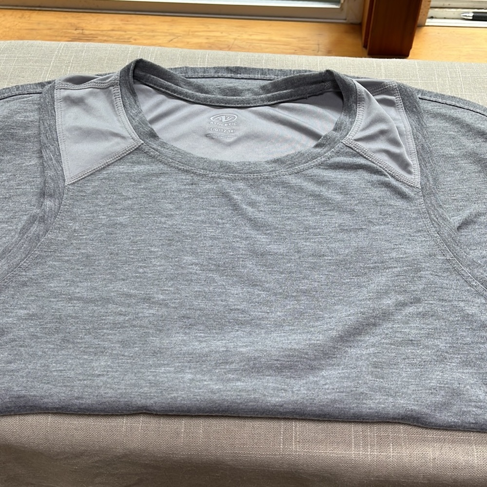 Athletic sz large gray workout tank